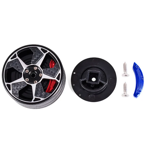 DUMBORC Remote Control Metal Handwheel Steering Wheel for X6 X6PM X10P Flysky NB4 Transmitter Replacement Parts DIY Accessory - Image 8