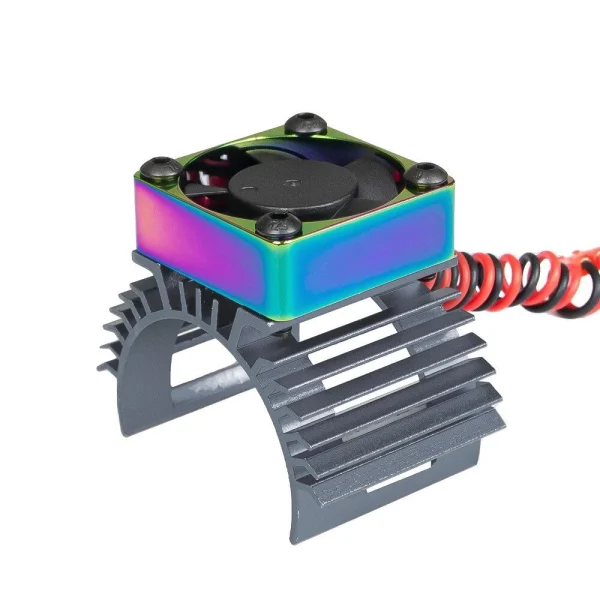 Upgraded Metal Motor Cooling Fan Heatsink Radiator for 380 540 550 3650 Brushed Brushless Engine RC Cars Vehicles Models Spare Parts - Image 4