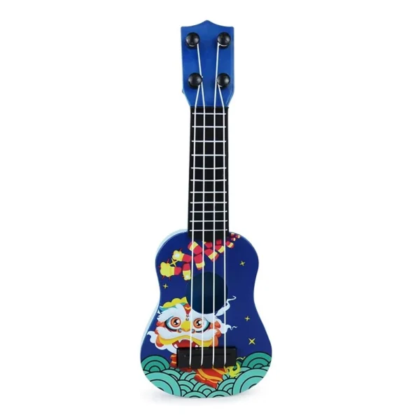 4 Strings Mini Classical Guitar Ukulele Model Early Education Musical Instruments for Kids Beginners Toy - Image 7