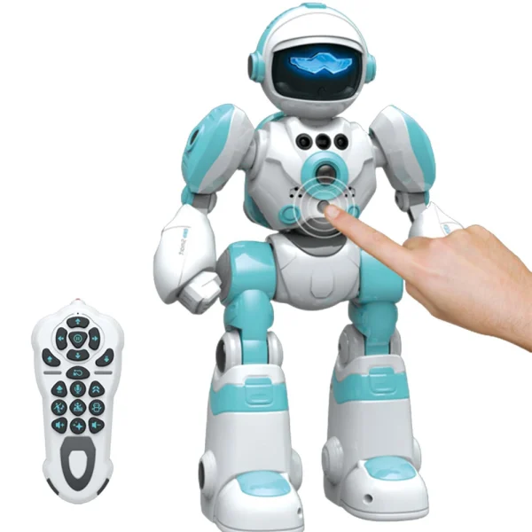 AI Intelligent Voice Dialogue Smart RC Robots Gesture Remote Control Magic Voice Recording Music Dancing Early Education Toys for Children - Image 3