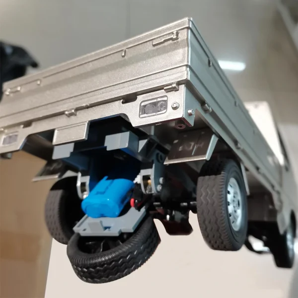 WPL D12 1/10 2.4G 2WD Military Truck Crawler Off Road RC Car Vehicle Models Toy Several Battery - Image 7