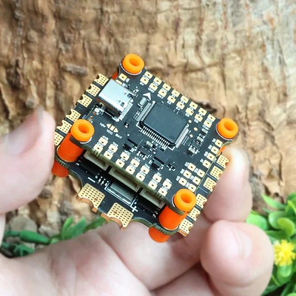 30.5x30.5mm HAKRC 45AF7 V2 Stack F7 Flight Controller Dual Gyro with 5V 10V BEC Output 45A BL_S 2-6S 4in1 ESC Flytower Support DJI O3 Air Unit for DIY RC FPV Racing Drone - Image 2