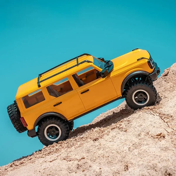 FMS EazyRC for BRONX RTR 1/18 2.4G 4WD RC Car 4x4 Off Road Climbing Truck Rock Crawler LED Lights Mini Simulation Vehicle Electric Remote Control Model Kids Adult Toys - Image 9