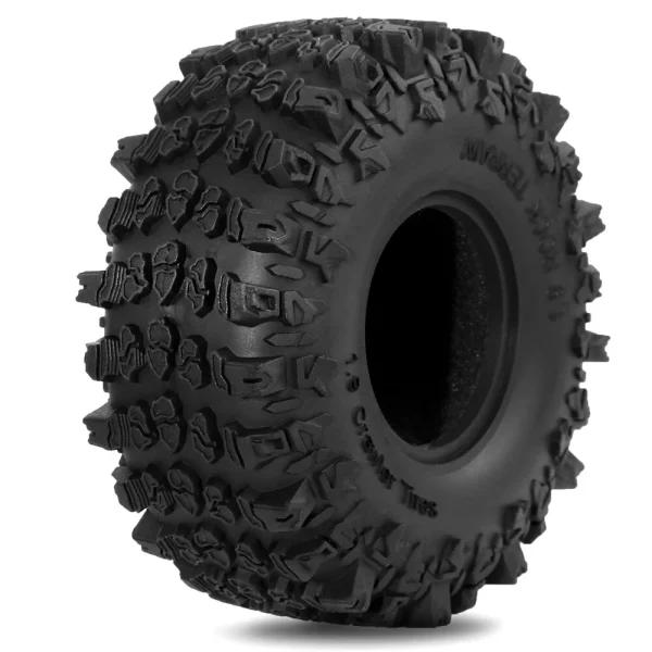 4PCS Upgraded 1.9 Inches Rubber Soft Tyres for 1/10 Axial SCX10 III Yi Kong Toys YK4017 RGT Rock Crawler Climbing Truck RC Cars Vehicles Models Spare Parts R226 - Image 6