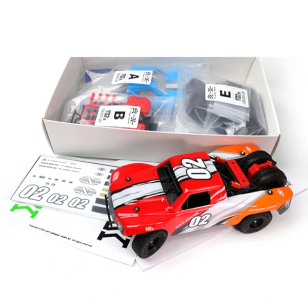 Orlandoo Hunter OH32X02 1/32 RWD Mini Truck RC Car KIT Rear Drive SUV Unassembled DIY Parts Pipe Micro Roll Cage Trophy Movable Off-road Climbing Toys Remote Control Vehicles Models - Image 3