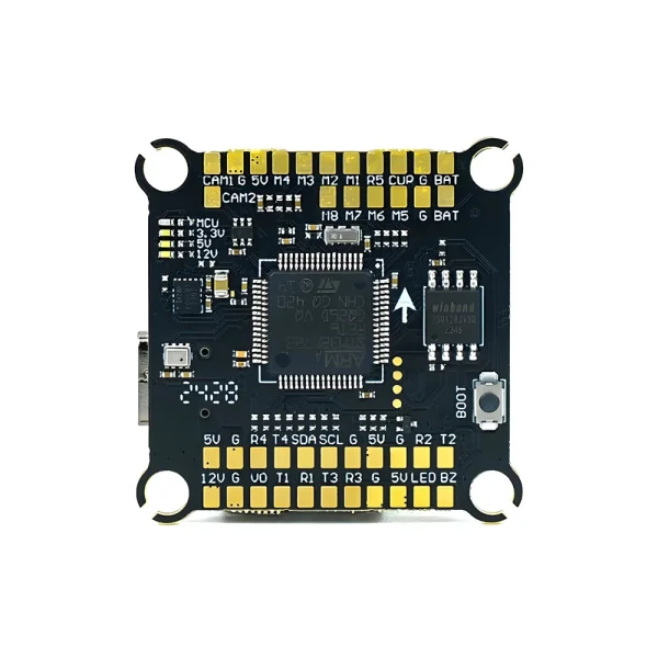 30.5x30.5mm Asixflying ARGUS Argus ECO F7 Flight Controller with 5V 12V BEC BLHeli_S 80A 6S/8S 4in1 Brushless ESC Stack for FPV Racing Drone - Image 2