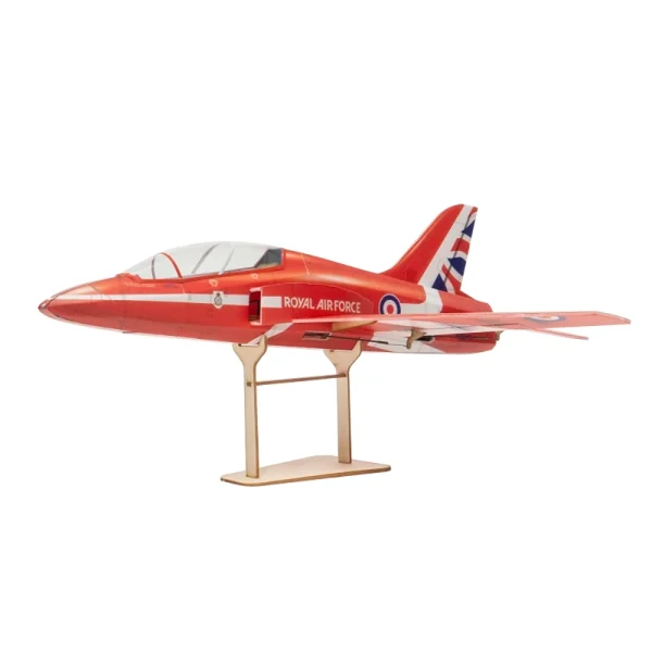 MinimumRC BAE Hawk Red Arrow 30mm EDF 1S 380mm Wingspan RC Airplane KIT+EDF - Image 3