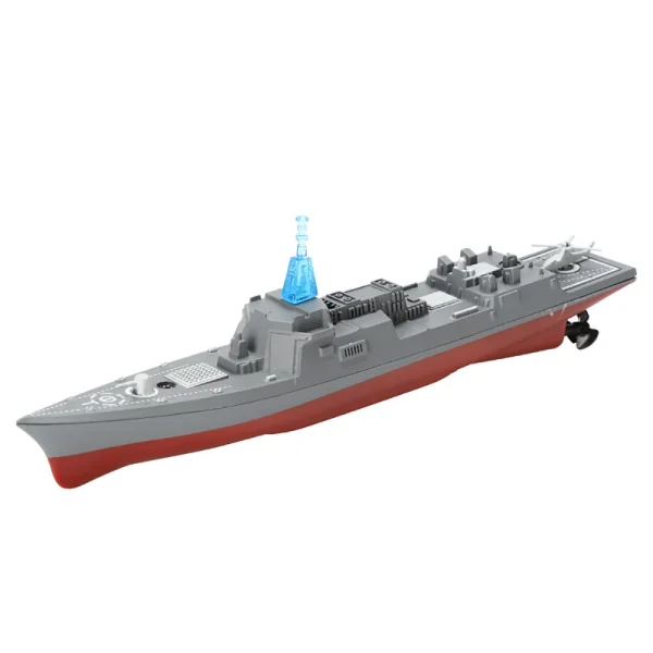 803 2.4G RC Boat Military Remote Control Aircraft Carrier Model Ship Speedboat Yacht Electric Water Toy - Image 2
