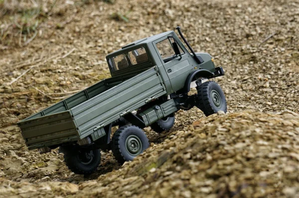 LDRC LD-P06 1/12 2.4G 4WD RC Car Unimog 435 U1300RC w/ LED Light Military Climbing Truck Full Proportional Vehicles Models Toys - Image 9