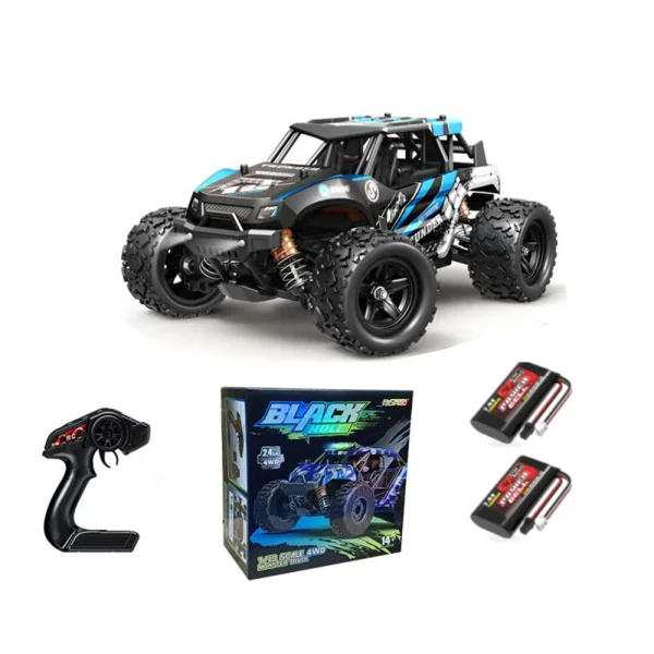 HS 18311/18312/18313/18314 RTR 1/18 2.4G 4WD 36km/h RC Car High Speed Off-Road Truck LED Light Full Proportional Vehicles Models Toys - Image 7