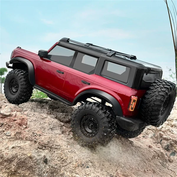 HB Toys RTR R1001/2/3 1/10 2.4G 4WD RC Car Full Proportional Rock Crawler LED Light 2 Speed Off-Road Climbing Truck Vehicles Models Toys - Image 8
