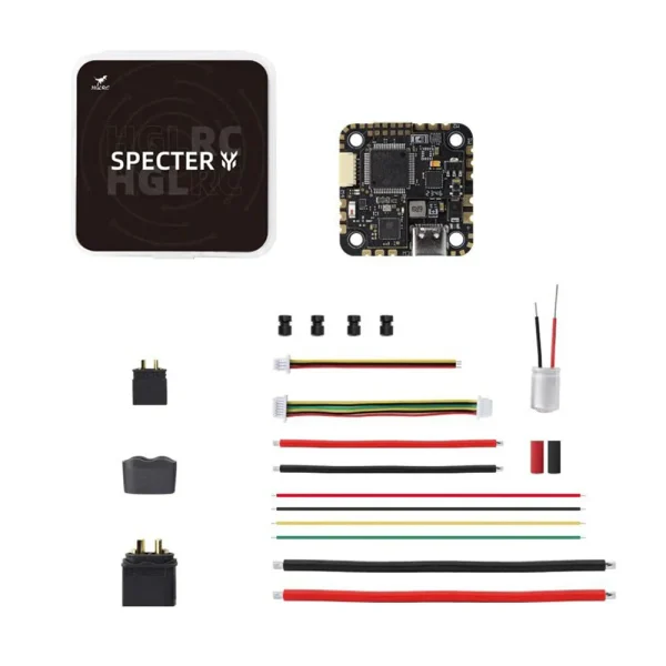 25.5x25.5mm HGLRC SPECTER 25A AIO F7 Flight Controller 25A 4in1 ESC HD/Analog VTX Wireless Bluetooth Tuning Parameter Adjustment for RC Drone FPV Racing - Image 4
