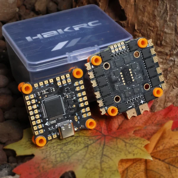 30.5x30.5mm HAKRC 45A F4V2 Stack F4 Flight Controller 2-6S with 5V 10V BEC & 45A BLHeli_S 4in1 Brushless ESC for RC Drone FPV Racing - Image 3