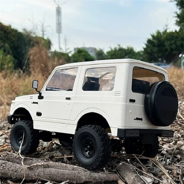WPL C74 1/10 2.4G 4WD RTR Rc Car For SUZUKI JIMNY Truck Crawler Vehicle Models Toy Proportional Control JA11 - Image 3