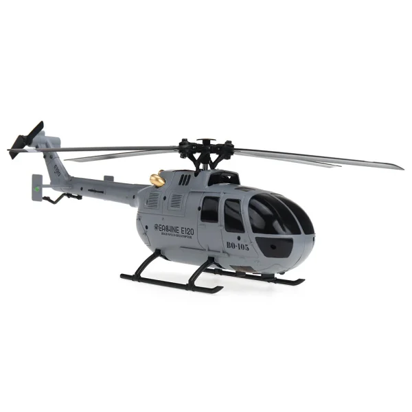 Eachine E120 2.4G 4CH 6-Axis Gyro Optical Flow Localization Flybarless BO-105 Scale RC Helicopter RTF - Image 3