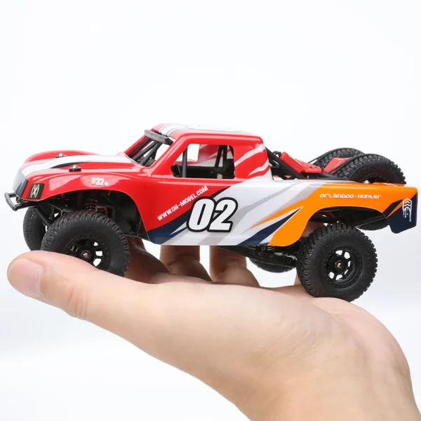 Orlandoo Hunter OH32X02 1/32 RWD Mini Truck RC Car KIT Rear Drive SUV Unassembled DIY Parts Pipe Micro Roll Cage Trophy Movable Off-road Climbing Toys Remote Control Vehicles Models - Image 2