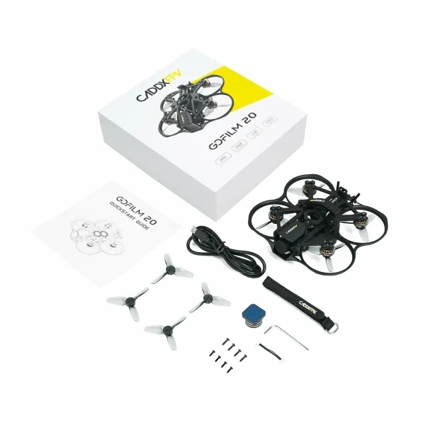 CADDXFPV Gofilm 20 4S 2 Inch Cinewhoop RC FPV Racing Drone BNF ELRS with Walksnail Moonlight Kit Digital HD System - Image 6
