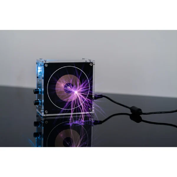 Stark Long Arc And Bluetooth Music Dual Mode Music Tesla Coil Palm Flash Bluetooth Flash Length 10CM Science Toys - Image 6