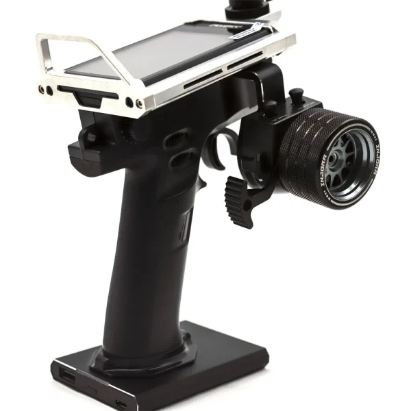 Transmitter CNC Aluminum Alloy Steering Wheel Trigger Adapter Handwheel One-Handed Control Adjustable Accessory for Flysky Noble NB4 NB4+ NB4 PRO Radio Transmitter - Image 7