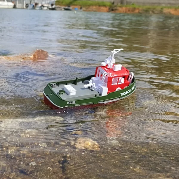 TY XIN 686 2.4G 1/72 Rc Boat Powerful Dual Motor Wireless Electric Remote Control Tugboat Model Toys for Boys Gift - Image 5