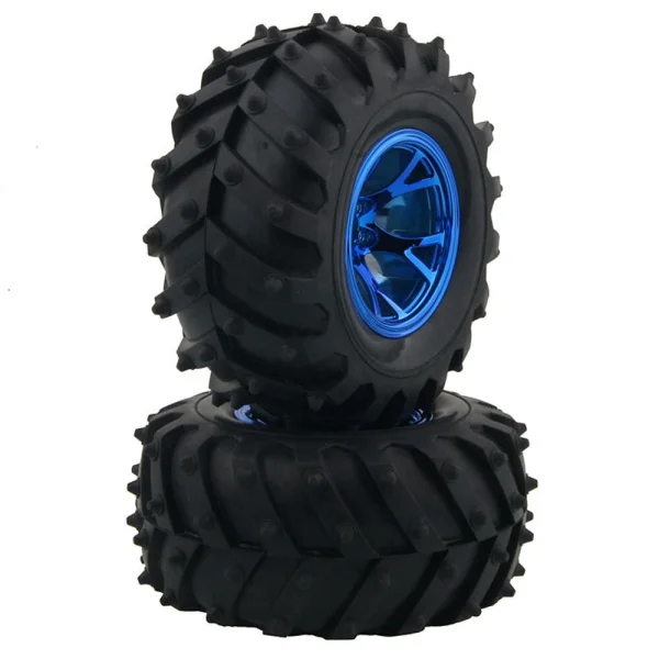 4Pcs/Per Austar Wheel Tires Plastic Wheel Rims for 1/10 RC Crawler HSP HPI Car Parts - Image 4