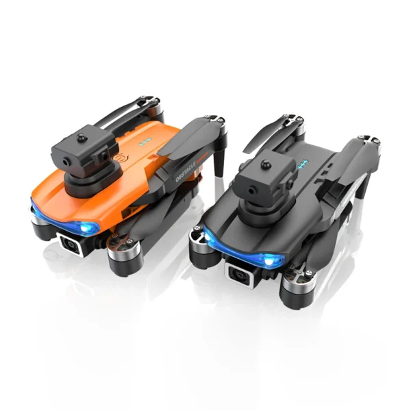 XKJ E99S Mini WiFi FPV with HD Dual Camera 360 Obstacle Avoidance Optical Flow Positioning Brushless Foldable RC Drone Quadcopter RTF