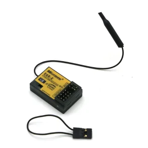 Microzone E6R-E 2.4GHz 6CH Stabilizer Mini RC Receiver For MC6C E6 MC7 MC8B MC10 Radio Transmitter