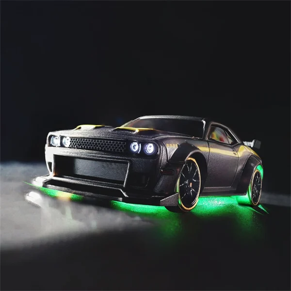 Turbo Racing C65 RTR 1/76 2.4G RWD Mini Drift RC Car Built In Gyro Chip Program Metal Counterweights CT04 Chassis Micro Sports Truck LED Lights Full Proportional Vehicles Model Kids Children Toys - Image 7