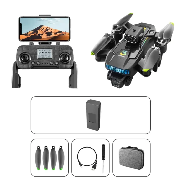 LSRC XT505 GPS 5G WiFi FPV with 720P HD Dual Camera Servo Gimbal 360 Obstacle Avoidance Optical Flow Positioning Brushless Foldable RC Drone Quadcopter RTF - Image 5