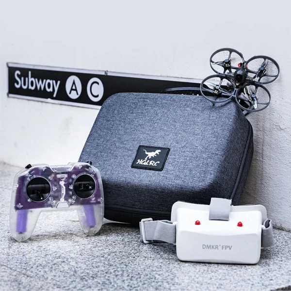 HGLRC Petrel 85 Whoop 2 Inch 2S Entry Level RC FPV Racing Drone ELRS 2.4G RTF with Remote Controller 5.8G FPV Goggles - Image 6