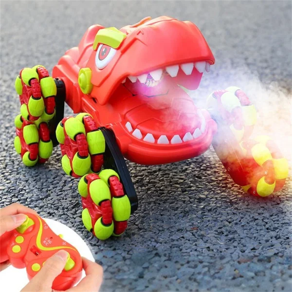 JJRC Q198 2.4G 11CH Dinosaur Spray Stunt RC Car Simulation Sound RTR Vehicle Models Toys for Chidren Gift - Image 2