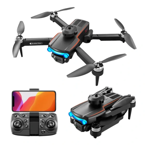 KDiRC K102 MAX WiFi FPV with Dual HD Camera 360 Obstacle Avoidance Optical Flow Positioning LED Brushless Foldable RC Drone Quadcopter RTF - Image 4