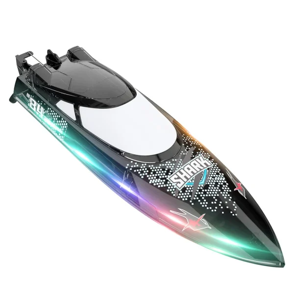 Flytec V006 RTR 2.4G 30km/h RC Boat Capsize Auto Reset LED Light Water Cooling Remote Control High Speed Racing Fun Playing Speedboat Electric Waterproof Ship Vehicles Models - Image 2