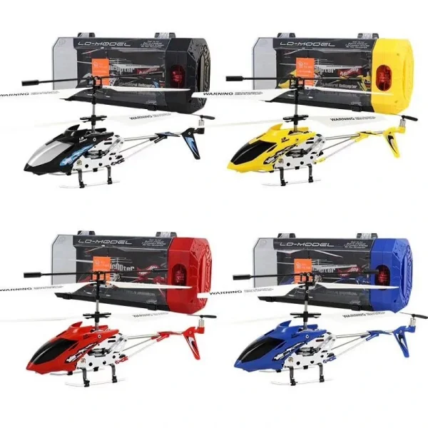 3.5CH Infrared Gyro Remote Control Anti-collision Anti-fall Alloy Helicopter RTF - Image 6