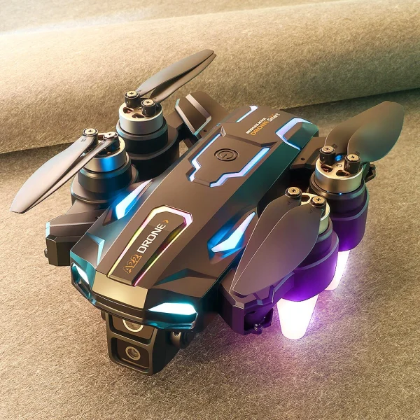 YCRC A22 WiFi FPV with Electrically Adjustable Camera Optical Flow Hover Automatic Obstacle Avoidance Detachable Camera Display Screen LED Brushless Foldable RC Drone Quadcopter RTF - Image 3