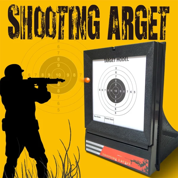 Shooting Target Box Net Cloth CSGO Recycling Adult Practice Paper Targets Sling Collection Portable Foldable High Precision Scoring Toys