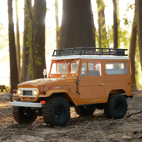 FMS 11035 FJ40 RS for TOYOTA Land Cruiser 1/10 2.4G 4WD RC Car Off-Road Climbing Truck LED Light Remote Control Vehicles Models Toys - Image 4