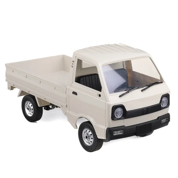 WPL D12 1/10 2.4G 2WD Military Truck Crawler Off Road RC Car Vehicle Models Toy Several Battery - Image 5