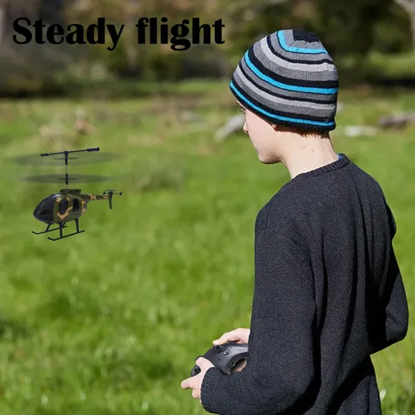 S016C 2.4G Alloy Electric 4CH Wireless Remote Control Long Endurance RC Helicopter - Image 4
