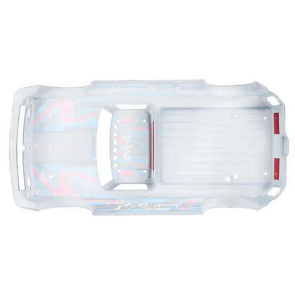 Wltoys 104072 1/10 RC Car Spare Body Shell Tail Wing w/ LED Light Painted 2103/2106 Vehicles Models Parts Accessories - Image 6
