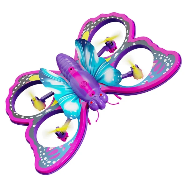 4DRC V40 Butterfly Intelligent Gravity Sensor Obstacle Altitude Hold Mode 360 Filp Colorful LED Lighting Toys Kids Gift 2.4G 4CH 6-Axis RC Drone Quadcopter RTF - Image 4