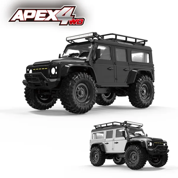 HB Toys RTR R1607/8/9 1/16 2.4G 4WD RC Car Full Proportional Rock Crawler LED Light Off-Road Climbing Truck Vehicles Models Toys - Image 7