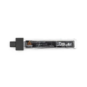 1PC/3PCS EMAX Tinyhawk Nanoscout EM2.0 3.8V 320mAh 75C 1S LiPO Battery for Analog 65mm 1S Whoop FPV Racing Drone
