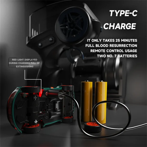 JJRC Q197 RTR 1/64 2.4G 4WD Drift RC Car Mini Race LED Light Radio Control High-Speed Motor Full Proportional On-Road Racing Vehicle Model Boys Gifts Desktop Micro Toys - Image 7