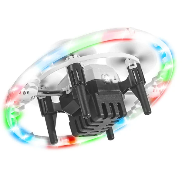 FX-41 AURORA BALL Light Ring 360 Stunt Spin Altitude Hold Mode LED Circle Protection Kids Gifts 2.4G 4CH 6-Axis Remote Control RC Toys Drone Quadcopter RTF - Image 5