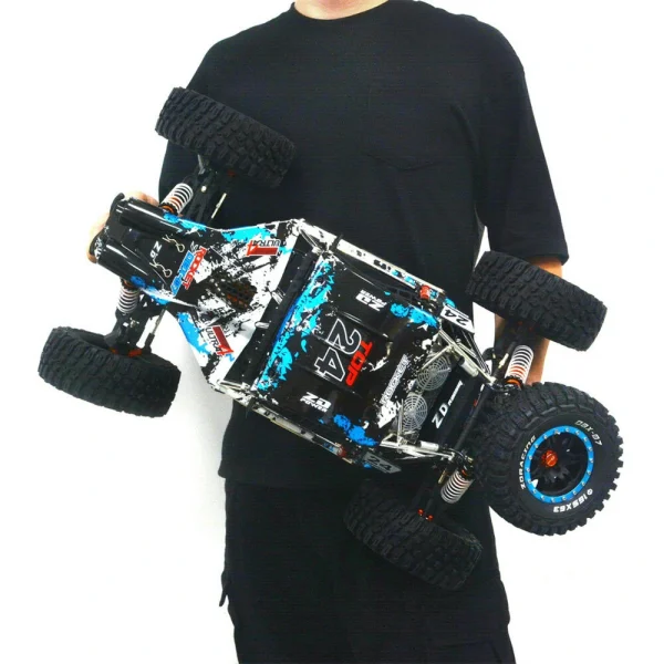 ZD Racing DBX 07 1/7 4WD 80km/h Fast Brushless RC Car 6S Vehicles Desert Monster Off-Road Models RTR/KIT Frame - Image 2