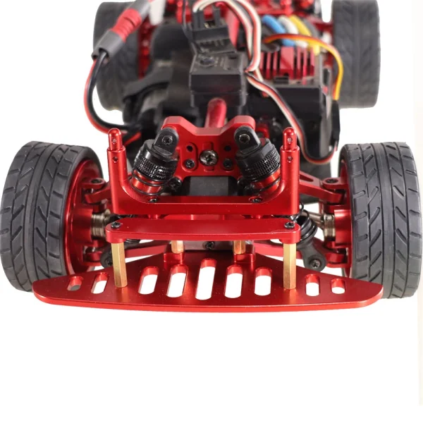 Upgrated Metal Parts Front Bumper Set for MJX 1/14 14301 14302 14303 RC Car Vehicle Model Accessories - Image 5