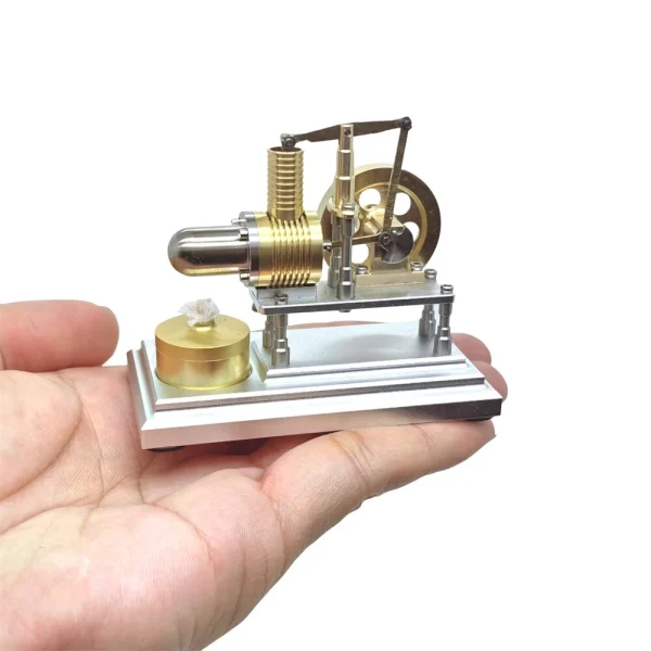 J06H Bee Series Mini Horizontal Stirling Engine Model Physics Science Experiments for Children - Image 6