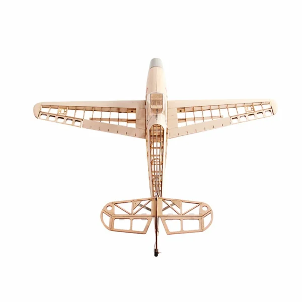 JWRC Messerchmitt BF109 Fighter 1070mm Wingspan Balsa Wood RC Airplane Warbird KIT - Image 7