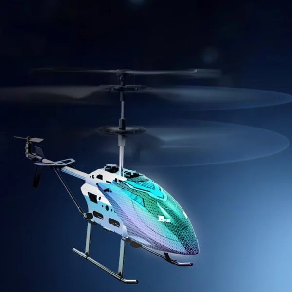 DWi H8 Colorful Light Fixed Height 2.4G Intelligent One Key Takeoff And Landing Alloy Anti Drop Aircraft Remote Control Helicopter - Image 4